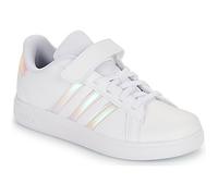 Chaussures adidas Grand Court 2.0 avec velcro blanc argenté pour enfants - 34