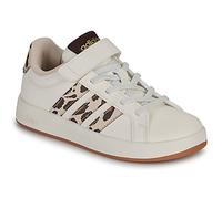 Baskets adidas Grand Court 3.0 blanc pur léopard enfant - 30