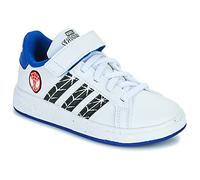 adidas Kids' Chaussure Marvel Grand Court Spider-Man Enfants, Cloud White/Core Black/Royal Blue, 34