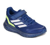 Adidas Mixte Enfant RUNFALCON 5 Shoes Kids, Dark Blue/FTWR White/Hi-res Yellow, 34 EU
