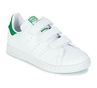 adidas Originals Mixte enfant Stan Smith Cf C Baskets, Cloud White Cloud White Green, 33.5 EU