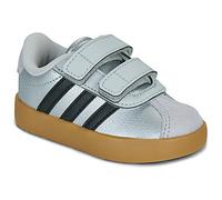 Adidas Vl Court 3.0 Infant Trainers Argenté EU 26 Garçons,Filles