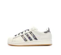 adidas Baskets Blanc Cassé/Multicolore Fille/Femme Superstar