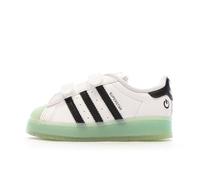 Baskets Blanches Bébé/Enfant Adidas Superstar Led Light 25 1/2