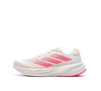 adidas Baskets Blanches/Roses Fille Stride