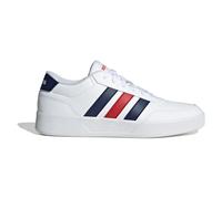 Adidas Chaussures Homme BREAKNET 3.0 - FTWR White/Dark Blue/Better Scarlet - Taille 42 2/3 EU