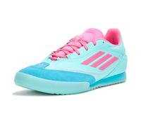 adidas Baskets d'intérieur F50 Freestyle Messi unisexes pour adulte, Flash Aqua Lucid Pink Lucid Cyan, 41 1/3 EU