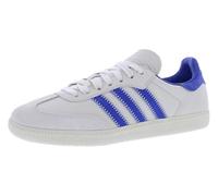 adidas Baskets d'intérieur Samba unisexes, Aluminium bleu marine, 42 EU