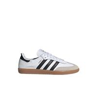 Adidas - Baskets en daim avec logo doré - Homme - Sport - Blanc - Taille: 46 EU