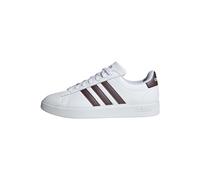 adidas Baskets Grand Court 2.0 pour Femme, Blanc Cloud White Aurora Met Cloud White, 40 EU