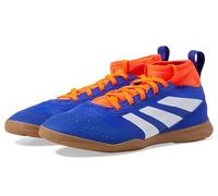 adidas Baskets League Indoor J (Little Big Kid) unisexes, Lucid Blue White Sun Red, 10.5 Little Kid