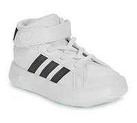 Baskets montantes enfant garcons adidas GRAND COURT MID I Blanc 24