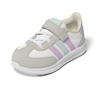 adidas Baskets pour bébé garçon Run 70s 2.0 Elastic Lace, White Bliss Lilac Halo Mint, 26 EU