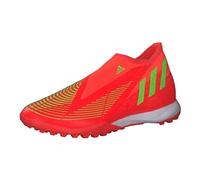adidas Baskets Predator Edge.3 LL TF pour Homme, Solar Red Solar Green Core Black, 44 EU Étroit