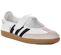 adidas Baskets Samba Jane pour femme, Caoutchouc blanc et noir, 40 EU