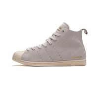 Adidas - Baskets Stone Grey Superstar Hi - Femme - Sport - Gris - Taille: 41 1/3 EU