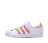 adidas Baskets Superstar pour Homme Blanc Corail UK4, Corail Blanc, 36 2/3 EU