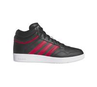 adidas Baskets unisexes Hoops 4.0 Mid Top, Black Team Victory Red White, 42 EU
