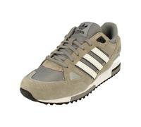 adidas - Baskets ZX750 pour homme, gris chiné, noir, blanc (Grey Heather/Core Black/Footwear White), largeur moyenne, pointure 46 - GW5529