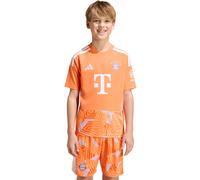 ADIDAS PERFORMANCE T-Shirt fonctionnel 'FC Bayern München 26/27' gris clair / orange / orange clair / blanc, Taille 164