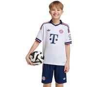 adidas Bayern München Maillot Jr 26/27 Blanc/Bleu Marine/Rouge 164