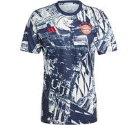 Adidas Bayern Munich Pre-Match Shirt 2023/2024 Mens Blanc/Violet 2XL Male