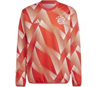 Adidas Bayern Munich Pre-Match Warm Top 2023 2024 Adults Rouge/Blanc 2XL Male