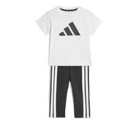 adidas Bébé fille Essentials Set Track Suit, white/black, 2-3 Years