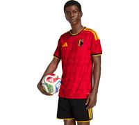ADIDAS PERFORMANCE Maillot 'Belgium 26 Home Authentic' beige foncé / jaune / rouge / noir, Taille L