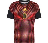 ADIDAS PERFORMANCE Maillot 'Belgien 26 Pre-Match' jaune foncé / orange / rouge / noir, Taille S