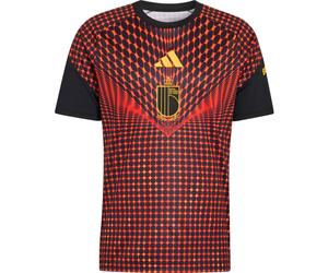 adidas Belgique Pre-Match Shirt Coupe du Monde 26 Noir/Rouge S