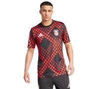Adidas Benfica 25/26 Pre-match Jersey Homme - Jerseys/Réplicas, Noir - Taille L - Poly Mesh Black L