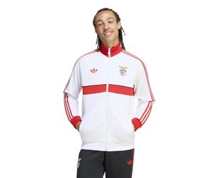 Adidas Benfica Lisboa Originals Full Zip Sweatshirt Blanc L Homme