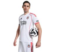 Adidas Besiktas Jk 25/26 Home Jersey Homme - Jerseys/Réplicas, Blanc - Taille S - Poly Mesh White S