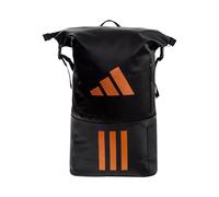 Sac à dos Adidas Multigame 3.2 - Noir et Orange - Pour 3 raquettes de padel et ordinateur portable