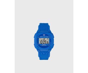 Adidas Blue Resin Case Blue Mask Blue Resin Strap men Watches blue taille: ONE SIZE
