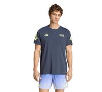 adidas BMW Berlin Maillot de course Hommes - bleu, jaune, Taille XXL