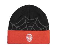 adidas Bonnet Marvel Spider-Man pour garçon, noir/rouge vif, XS