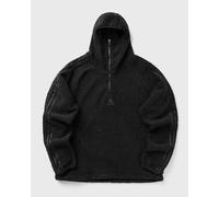 Adidas BORG FLEECE TEAMGEIST 1/4 ZIP HOODIE men Fleece Jackets black taille: S