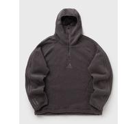 Adidas BORG FLEECE TEAMGEIST 1/4 ZIP HOODIE men Fleece Jackets grey taille: M