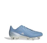 adidas Bottes de rugby Adizero RS15 Pro Soft Ground pour homme, bleu/blanc, 44 2/3 EU
