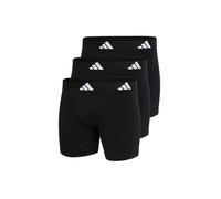 adidas Boxer Brief (3pk) -Active Flex Cotton sous-vêtement, Noir (000), M (Lot de 3) Hommes