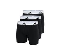 adidas Boxer Brief (3pk) -Active Flex Cotton sous-vêtement, Noir (006), M (Lot de 3) Hommes