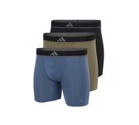 adidas Boxer Brief (3pk) -Active Micro Flex Eco-Bequeme Unterwäsche Short/Culotte, Assorted_4am015, S Hommes