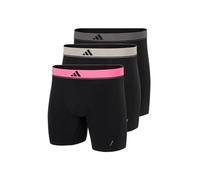 adidas Boxer Brief (3pk) -Active Micro Flex Eco-Bequeme Unterwäsche Short/Pantalon, Assorted_4am015, S Hommes
