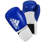 adidas Boxing Gloves Men Women Kids Sparring Training Hybrid 100 6oz 8oz 10oz 12oz 14oz 16oz Gants de Boxe Mixte, Bleu, 236,5 ML