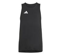 adidas Jungen Adizero Team Singlet Kids, Black/White, 9-10 Years