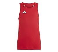 adidas Boy's Adizero Team Singlet Kids, Team Power Red 2/White, 11-12 Years