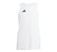 adidas Boy's Adizero Team Singlet Kids, White/Black, 13-14 Years