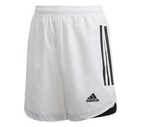 adidas Boys Shorts (1/4) Condivo 20 Shorts, White/Black, FI4599, Size 140